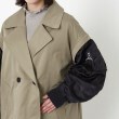 ザンパ(ZAMPA)のMA‐1スリーブビックカラーハーフコート5