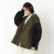 ザンパ(ZAMPA)のMA‐1スリーブビックカラーハーフコート18