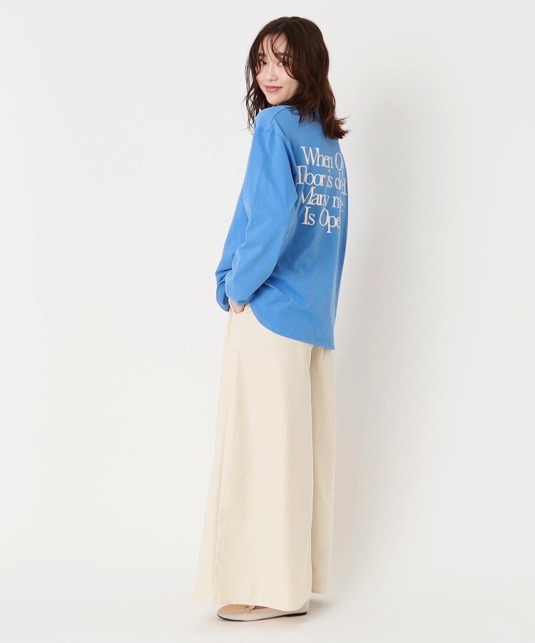 ザンパ(ZAMPA)の微起毛バックロゴクルーTシャツ27