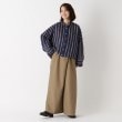 ザンパ(ZAMPA)のタックデザインイージーワイドフレアパンツ23
