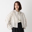 ザンパ(ZAMPA)の【春も着られる】ドロストストライプワイドシャツ10