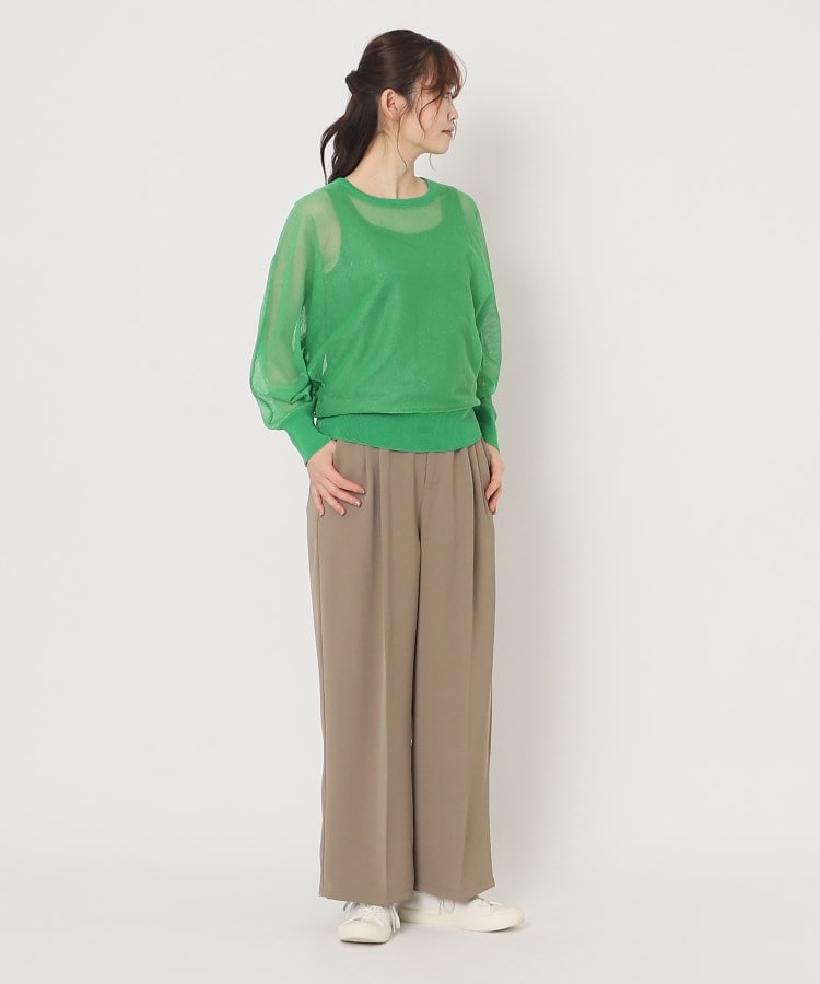 ザンパ(ZAMPA)の【SALE！！】シアーラメドルマンニット21