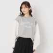 ザンパ(ZAMPA)の【SALE！秋も着られる】裏毛シャツレイヤード風ロゴプルオーバー19