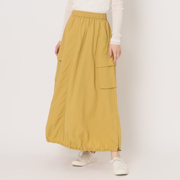 ザンパ(ZAMPA)のドロストコクーンカーゴスカート マキシ・ロングスカート