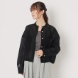 ザンパ(ZAMPA)の【秋も着られる】シアーバンドカラーショートシャツ8