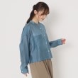 ザンパ(ZAMPA)の【秋も着られる】シアーバンドカラーショートシャツ16