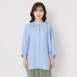 ザンパ(ZAMPA)の【秋も着られる】バックプリーツ七分袖ドルマンブラウス1