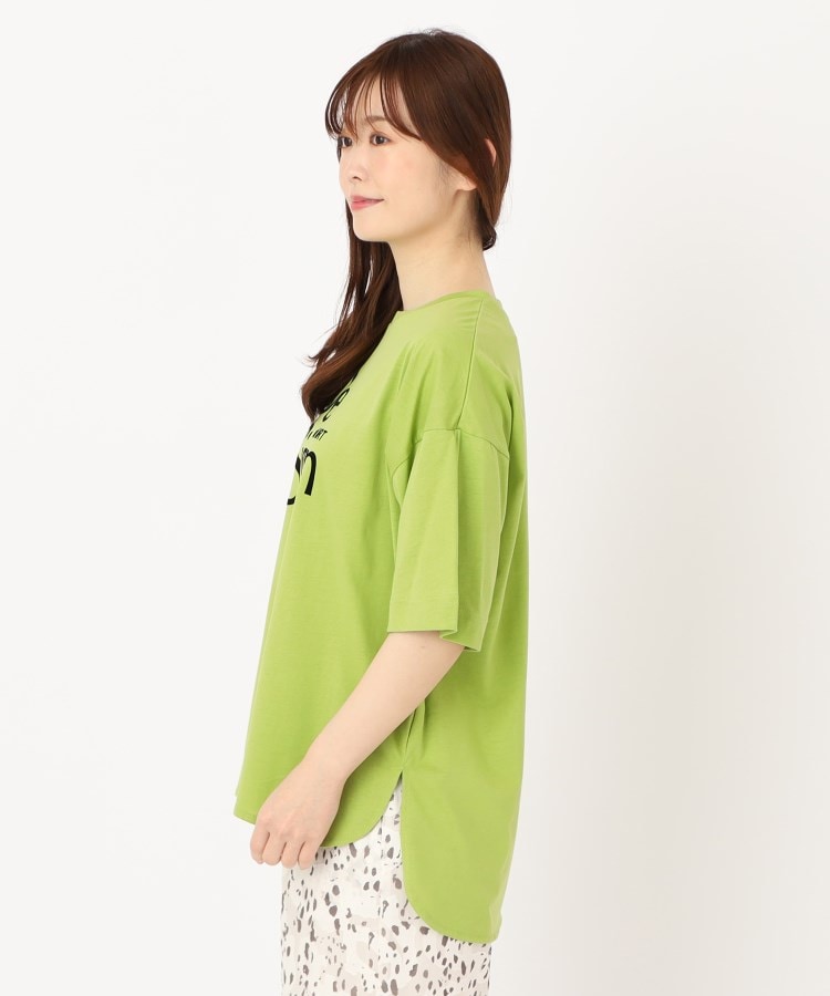 ザンパ(ZAMPA)の【五分袖】フロッキーロゴオーバーサイズTシャツ2