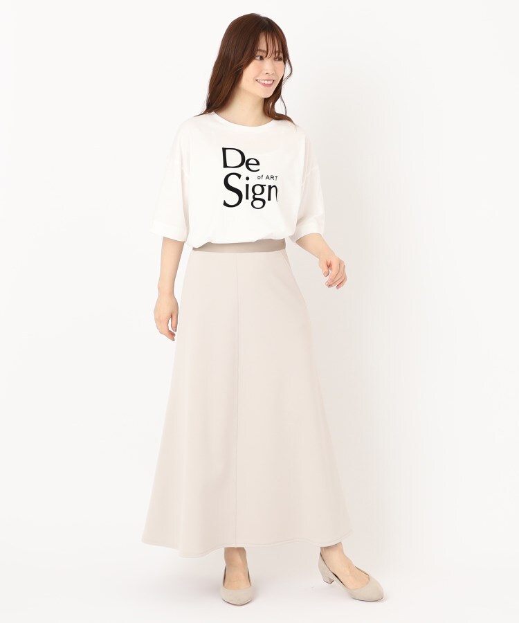 ザンパ(ZAMPA)の【五分袖】フロッキーロゴオーバーサイズTシャツ9