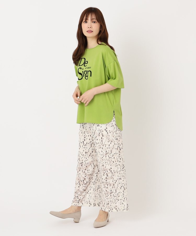ザンパ(ZAMPA)の【五分袖】フロッキーロゴオーバーサイズTシャツ26