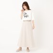 ザンパ(ZAMPA)の【五分袖】フロッキーロゴオーバーサイズTシャツ10
