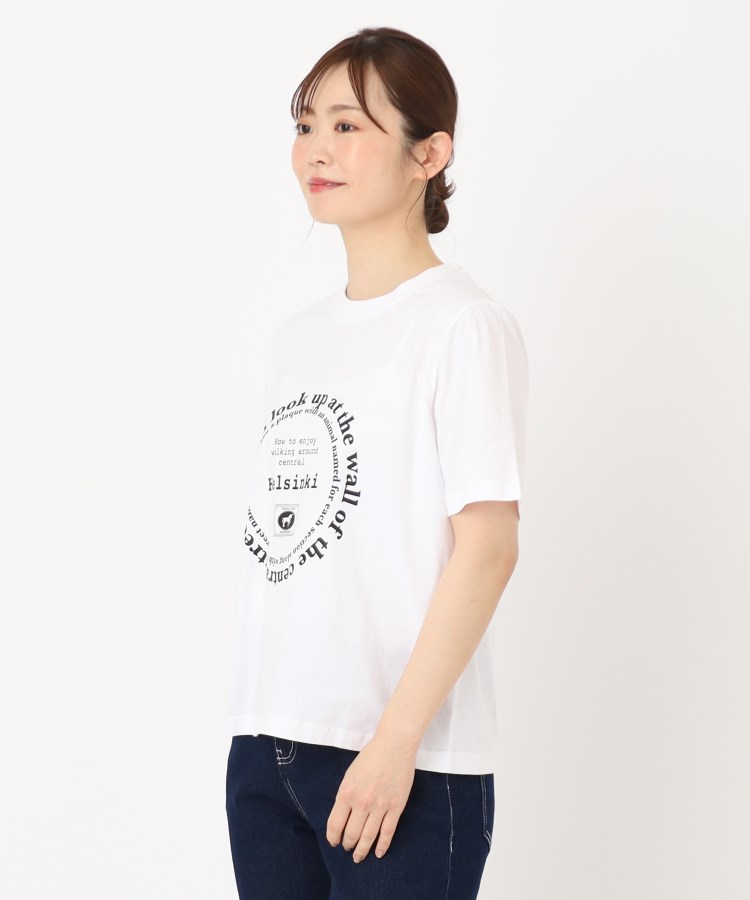 ザンパ(ZAMPA)のモチーフプリントクルーTシャツ8