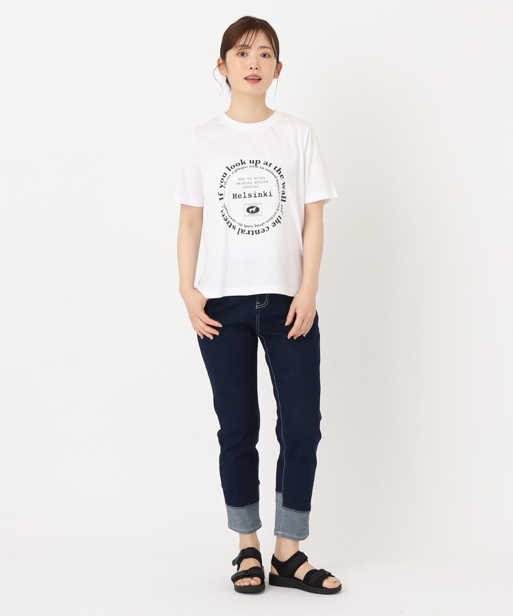 ザンパ(ZAMPA)のモチーフプリントクルーTシャツ10