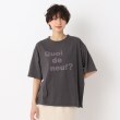 ザンパ(ZAMPA)の五分袖ロゴプリントクルーTシャツ8