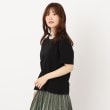 ザンパ(ZAMPA)の【セール！】異素材切り替えタックドロストプルオーバー ブラック(019)