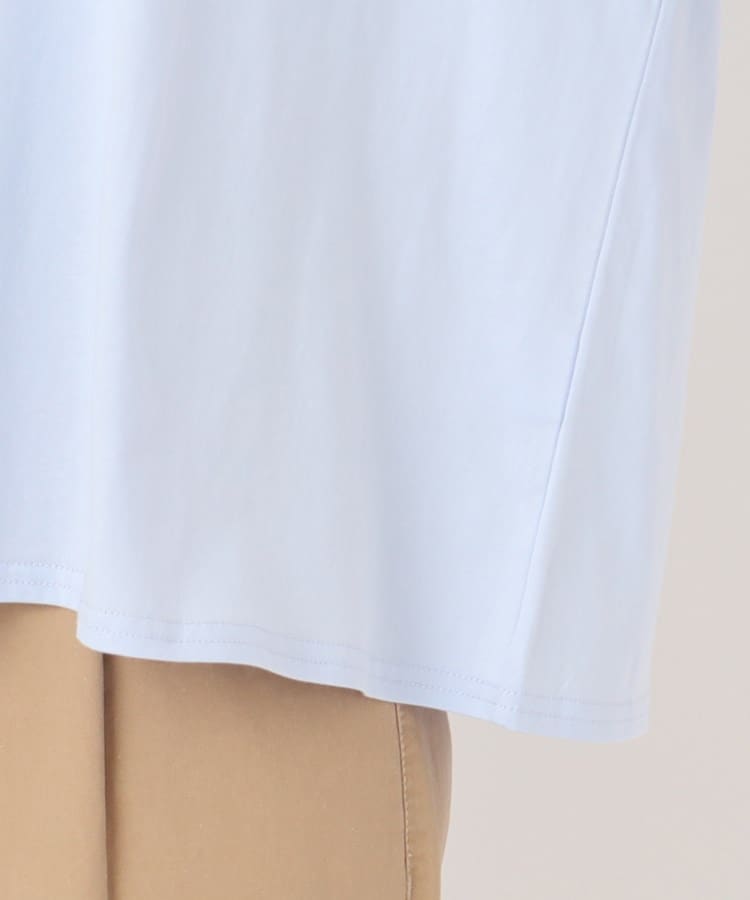 ザンパ(ZAMPA)のプリントロゴ＆袖ストライプTシャツ6