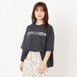 ザンパ(ZAMPA)のスパンコール使いロゴワイドTシャツ12