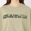 ザンパ(ZAMPA)の【五分袖】スパンコール使いロゴワイドTシャツ19
