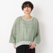 ザンパ(ZAMPA)の【秋も着られる】ロゴタンクトップ＋シアープルオーバー19