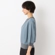 ザンパ(ZAMPA)の【秋も着られる】柄リブ使い七分袖プルオーバー2