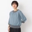 ザンパ(ZAMPA)の【秋も着られる】柄リブ使い七分袖プルオーバー13