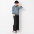 ザンパ(ZAMPA)の【秋も着られる】柄リブ使い七分袖プルオーバー14