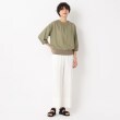 ザンパ(ZAMPA)の【秋も着られる】柄リブ使い七分袖プルオーバー22