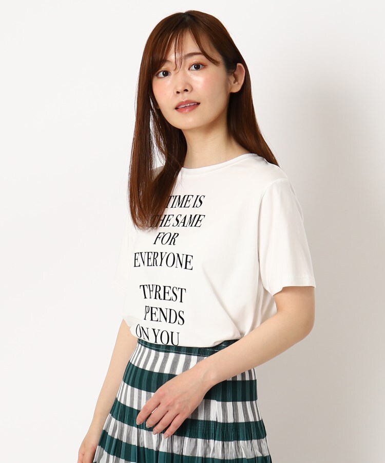 ザンパ(ZAMPA)のフロッキーロゴベーシックTシャツ9