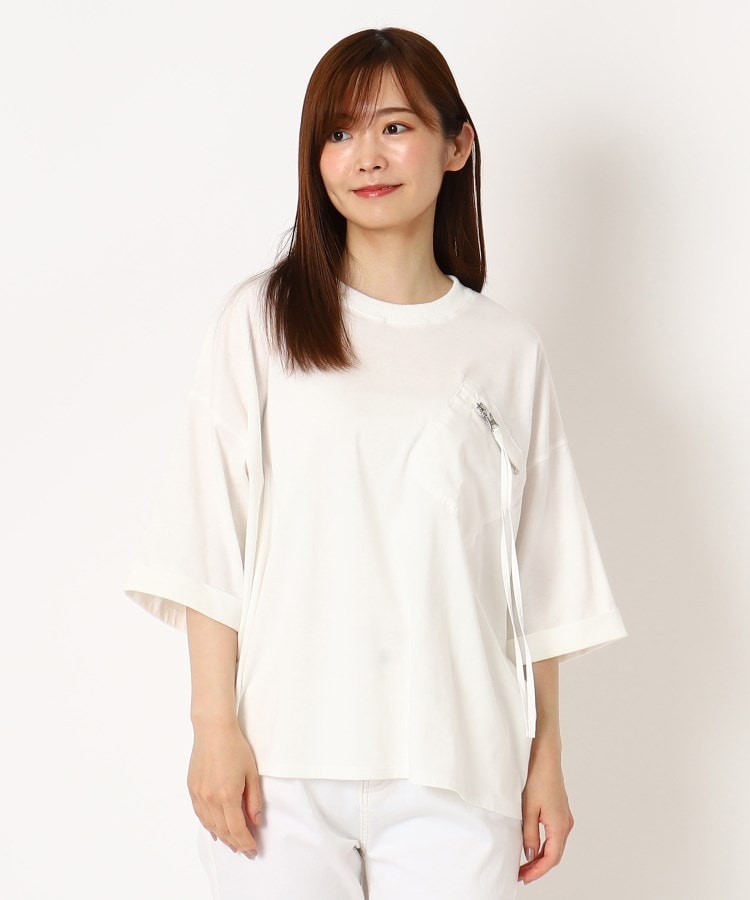 ザンパ(ZAMPA)のデザインジップポケットワイドTシャツ9