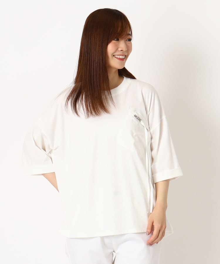 ザンパ(ZAMPA)のデザインジップポケットワイドTシャツ10