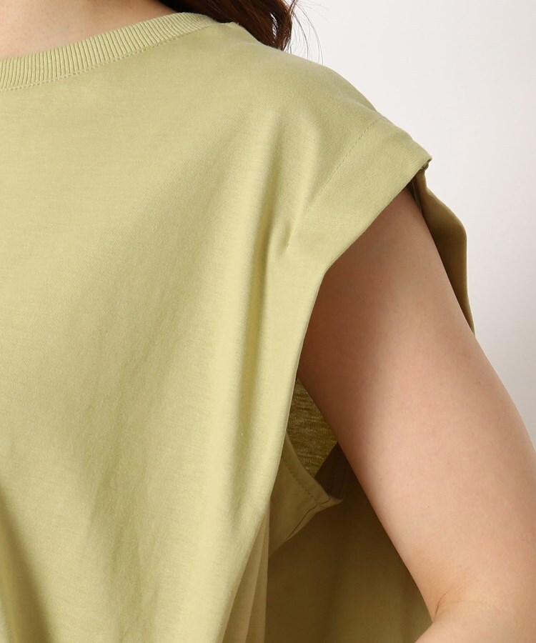 ザンパ(ZAMPA)の【SALE！！】リブ使いロゴノースリーブカットソー5