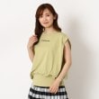 ザンパ(ZAMPA)の【SALE！！】リブ使いロゴノースリーブカットソー20