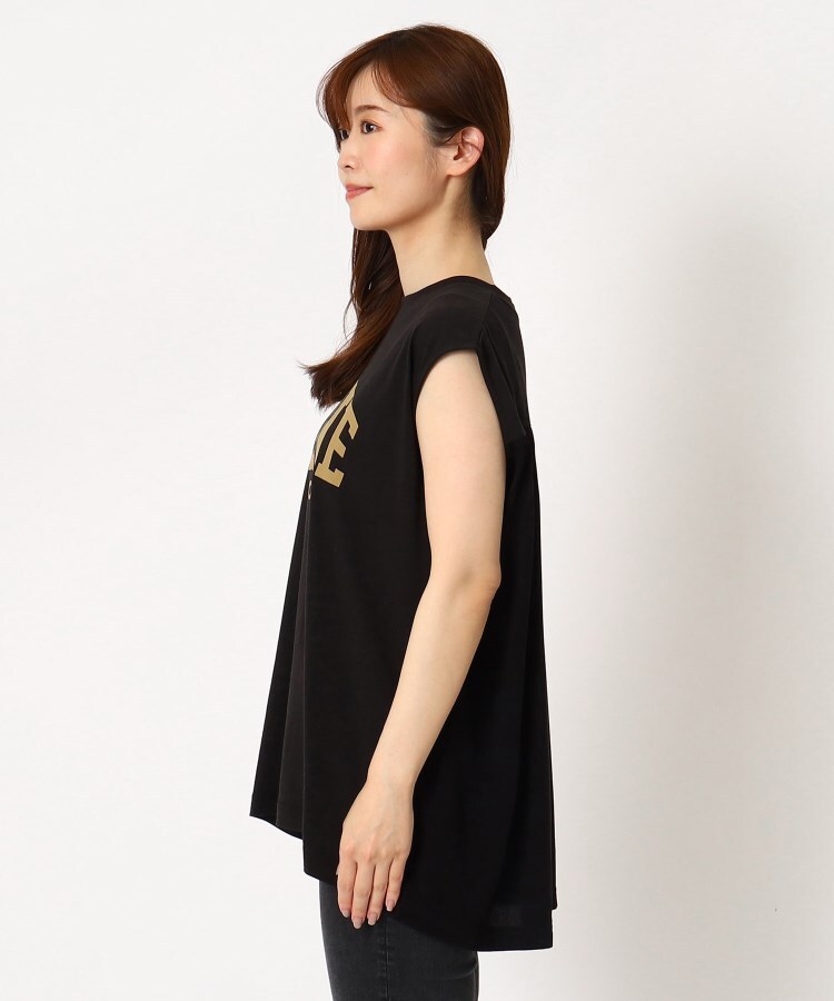 ザンパ(ZAMPA)の【SALE/秋はインナーで！！】カレッジロゴノースリーブカットソー2