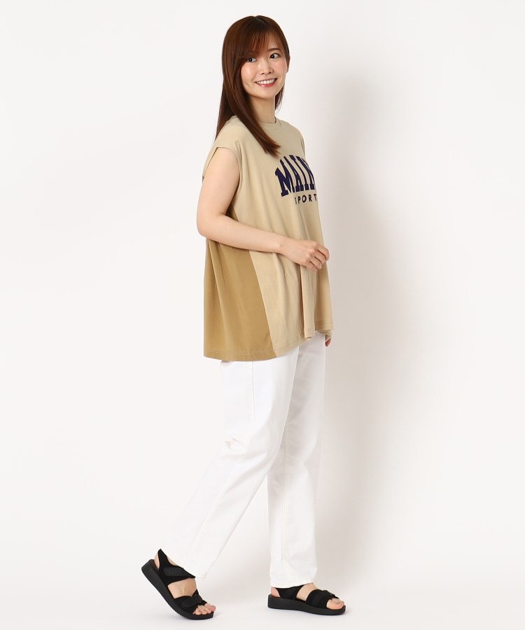 ザンパ(ZAMPA)の【SALE/秋はインナーで！！】カレッジロゴノースリーブカットソー19