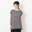 ザンパ(ZAMPA)の【インナーでも活躍しそう！】フレンチスリーブボーダークルーネックTシャツ13