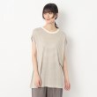 ザンパ(ZAMPA)の【インナーでも活躍しそう！】フレンチスリーブボーダークルーネックTシャツ16