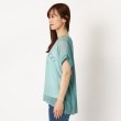 ザンパ(ZAMPA)の【SALE！！】ロゴインナー付きシアーニットギャザープルオーバー2