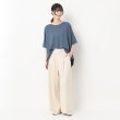 ザンパ(ZAMPA)の【五分袖・秋も着られる】トリコット異素材切替タックチュニック15