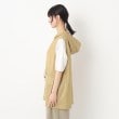 ザンパ(ZAMPA)の【秋も着られる】フーディーミリタリーハーフジレ2