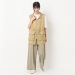 ザンパ(ZAMPA)の【秋も着られる】フーディーミリタリーハーフジレ26