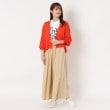 ザンパ(ZAMPA)の【秋も着られる】リネン混ショートボレロカーディガン28