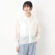 ザンパ(ZAMPA)の【秋も着られる】抜き衿ワイドスリーブシアーシャツ10