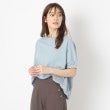 ザンパ(ZAMPA)のバルーンシルエットTシャツ サックスブルー(090)