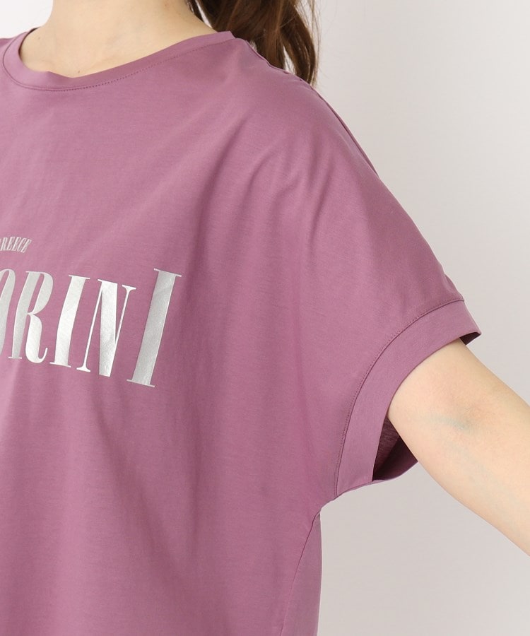 ザンパ(ZAMPA)の箔プリントルーズTシャツ5