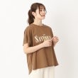 ザンパ(ZAMPA)の箔プリントルーズTシャツ17