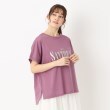 ザンパ(ZAMPA)の箔プリントルーズTシャツ21