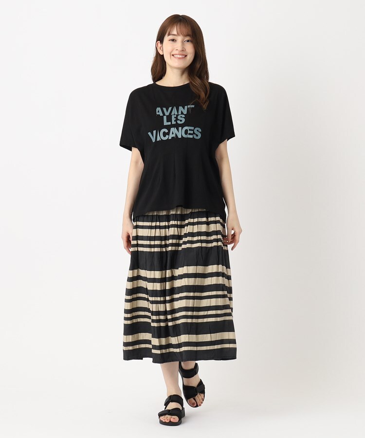 ザンパ(ZAMPA)の【秋はインナーでおしゃれ！】デザインロゴタックドルマンTシャツ22