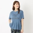 ザンパ(ZAMPA)の【秋はインナーでおしゃれ！】デザインロゴタックドルマンTシャツ ブルー(092)