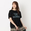 ザンパ(ZAMPA)の【秋はインナーでおしゃれ！】デザインロゴタックドルマンTシャツ ブラック(019)