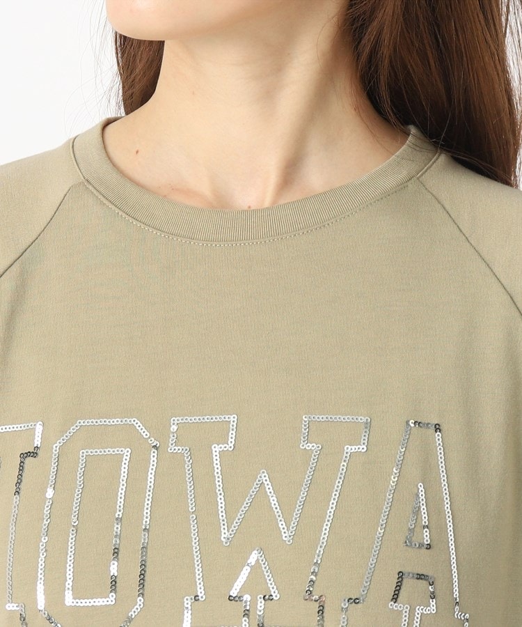 ザンパ(ZAMPA)のスパンコールロゴドルマンTシャツ4
